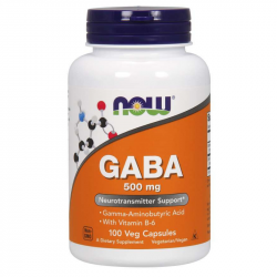 GABA 500 mg - NOW Foods