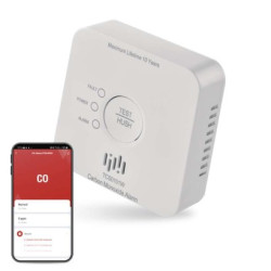 GoSmart detektor oxidu uhonatho v miestnosti TCS0101W s WiFi