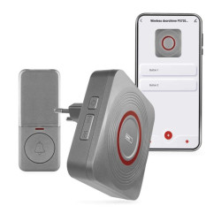 GoSmart Domov bezdrtov zvonek P5735SS do zsuvky s WiFi