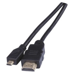 HDMI 2.0 high speed kbel ethernet A vidlica-D vidlica 1,5m