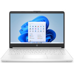 HP 14s/dq0030nc/N4120/14"/1366x768/4GB/128GB SSD/UHD 600/W11S/White/2R A48U3EA#BCM