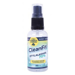 CleanFit dezinfekn roztok Etylakohol 70% citrus s rozpraovaom 50 ml