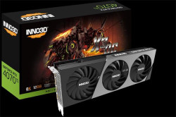 INNO3D GeForce RTX 4070ti X3 OC 12GB/192bit, GDDR6X, HDMI, 3xDP