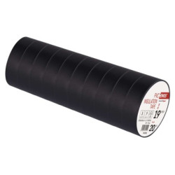 Izolan pska PVC 19mm / 20m ierna 10ks