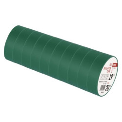 Izolan pska PVC 19mm / 20m zelen 10ks