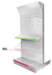 K Racks H13 1250x400x350 mm, drten, zvesn, na regl *L*