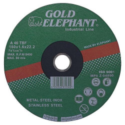 Kot Gold Elephant 41AA 125x1,0x22,2 mm, rezn na kov a nerez A46TBF