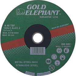 Kot Gold Elephant 41AA 125x1,6x22,2 mm, rezn na kov a nerez A46TBF