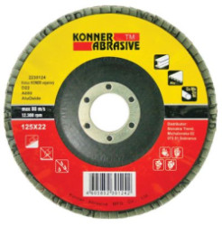 Kot KONNER D22 115x22 mm, A120, AluOxide, vejarov, lamelov