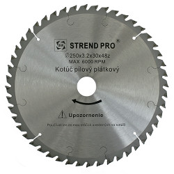 Kot Strend Pro SuperSaw NWP 160x2,5x20 24T, na drevo, plov, SK pltky