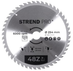 Kot Strend Pro TCT 254x3.0x30/20 mm 48T, na drevo, plov, SK pltky