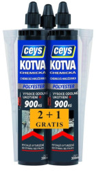 Kotva Ceys Chemick, Polyester, 2+1 grtis