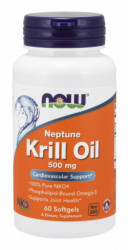 Krilov olej 500 mg - NOW Foods