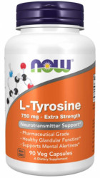 L-tyrozn Extra Siln 750 mg - NOW Foods