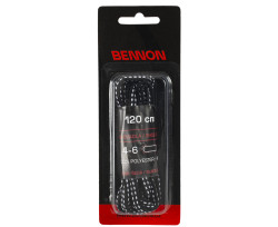 Laces Black-Grey Box 120 cm