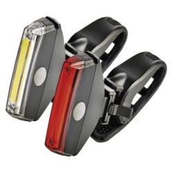 LED predn + zadn sviet. na bicykel P3922 na 2CR2032, 22 lm