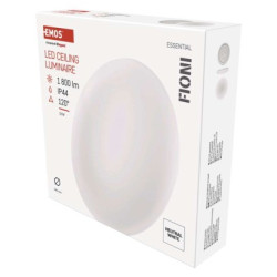 LED prisaden svietidlo FIONI, kruhov biele 18W,  IP44 neutrlna biela