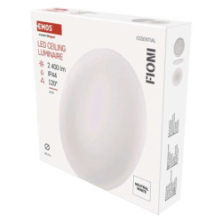 LED prisaden svietidlo FIONI, kruhov biele 24W neutrlna b., IP44