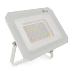 LED reflektor SIMPO, 50 W, biely, IP65, 5000 lm, neutrlna biela