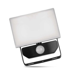 LED reflektor TAMBO so senzorom pohybu, 10 W, 1000 lm, ierny