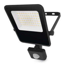 LED reflektor VISIO s pohybovm idlom, 30 W, neutrlna biela, iern