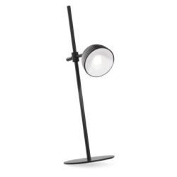 LED stoln lampa SOPHIE, dobjacia, ierna