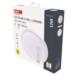 LED svietidlo LIVI 40 cm, 30 W, tepl studen biela, stmievaten s diakovm ovldanm