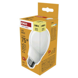LED iarovka Basic A60 / E27 / 11W (75 W) / 1055 lm / Tepl biela