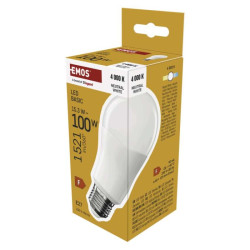 LED iarovka Basic A60 / E27 / 15,3W (100 W) / 1521 lm / Neutrlna biela