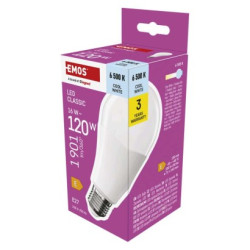 LED iarovka Classic A70 / E27 / 16 W (120 W) / 1901 lm / Studen biela