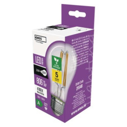 LED iarovka Filament A60 A CLASS/ E27 / 3,8 W (60 W) / 806 lm / neutrlna biela