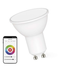 LED iarovka GoSmart MR16 / GU10 / 4,8 W (35 W) / 400 lm / RGB / stmievaten / WiFi