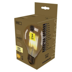 LED iarovka Vintage G95 / E27 / 4 W (40 W) / 470 lm / tepl biela