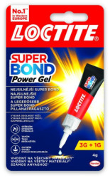 Lepidlo Loctite Super Bond Power Gel, 4 g