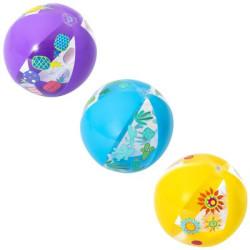 Lopta Bestway 31036, Designer Beach Ball, plov, detsk, nafukovacia, do vody, 51 cm