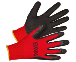 MANOS Gloves black/red