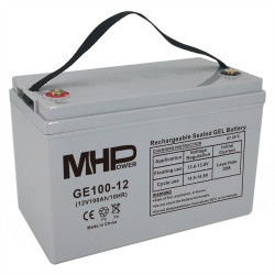 MHPower GE100-12 Glov akumultor 12V/100Ah GE100-12