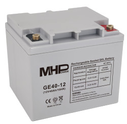 MHPower GE40-12 Glov akumultor 12V/40Ah GE40-12