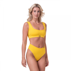 Miami Sporty Bikini vrchn diel Yellow - NEBBIA