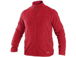 Mikina CXS GRANBY, p�nsk�, fleece, �erven�