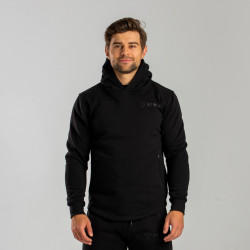 Mikina Essential Hoodie Black - STRIX