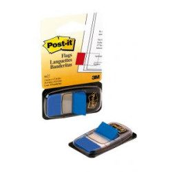 Zloky Post-it Index irok 25,4x43,2 modr