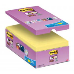 Bloky Post-it Super Sticky lt 76x127mm 16x90l