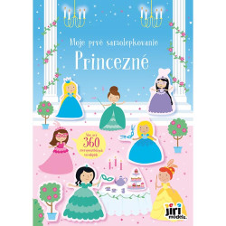 Moje prv samolepkovanie Princezn