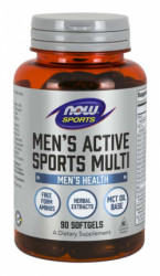 Multivitamn Mens Active Sports - NOW Foods