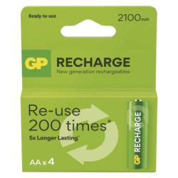 Nabjacia batria GP Recharge 2100 AA (HR6) 4 ks 4ks