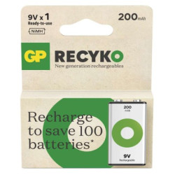 Nabjacia batria GP ReCyko 200 (9V) 1 ks