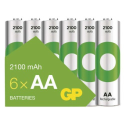 Nabjacia batria GP ReCyko 2100 (AA) 6 ks 6ks