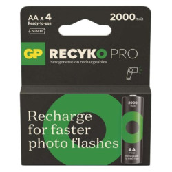 Nabjacia batria GP ReCyko Pro Photo Flash (AA) 4 ks 4ks