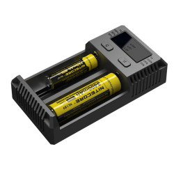 NITECORE i2 NEW inteligentn nabjaka  dve nezvisl pozcie, nabja Li-Ion, Ni-MH, Ni-Cd, 12/230 V